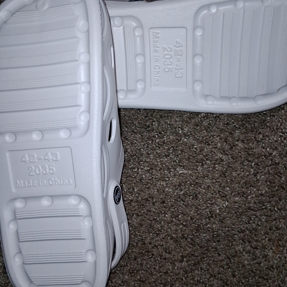 NEW WHITE BLING Imitation Croc - Picture 11 of 15